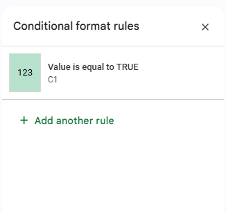 Bước 4: Nhấn Add another rule để thêm quy tắc mới.
